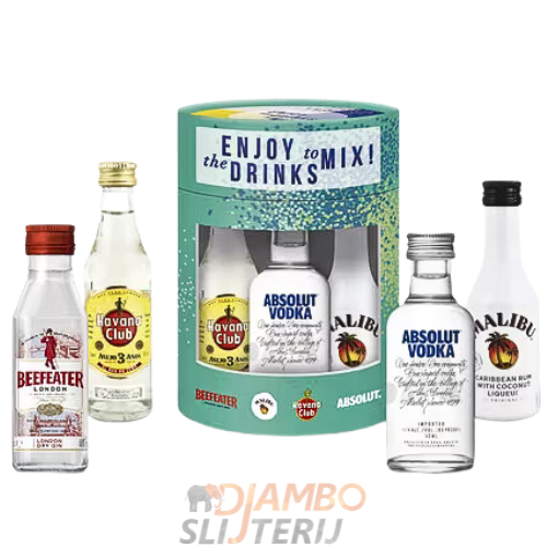 Drinks 2 Mix Minatures Giftset 4x5cl