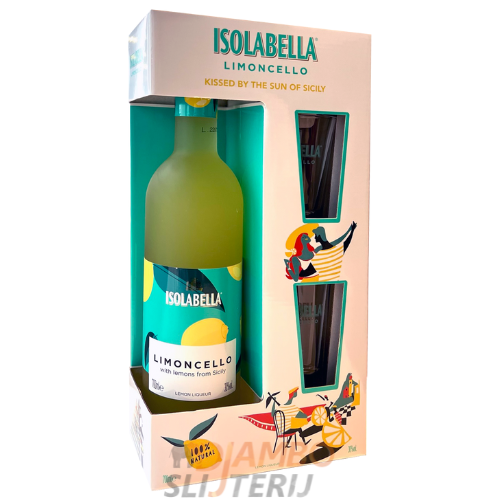 Isolabella Limoncello 700ml Giftpack