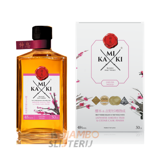 Kamiki Sakura Wood Whisky 500ml