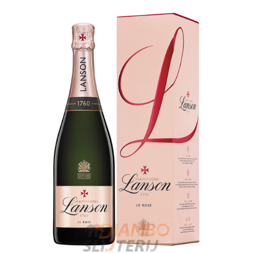 Lanson Le Rosé Giftbox 750ml