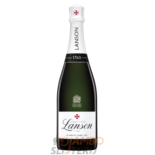 Lanson Le White Label Sec 750ml