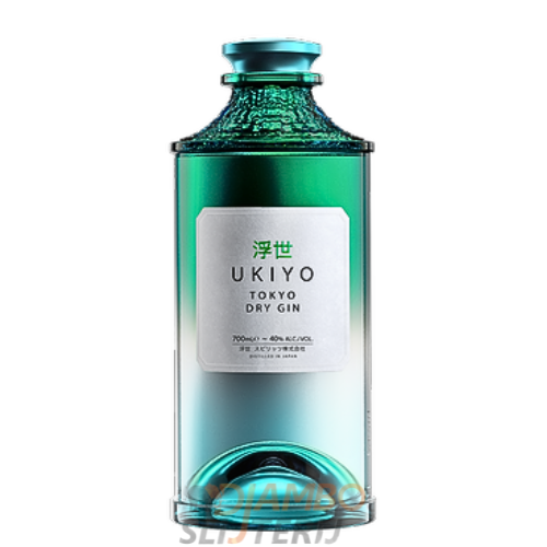 Ukiyo Japanese Tokyo Dry Gin 700ml